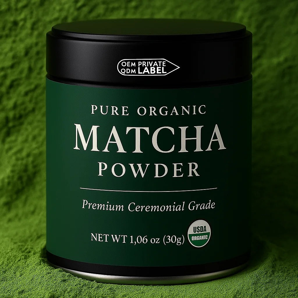 مسحوق ماتشا عضوي فاخر – طاقة رجال السعودية القوية طول اليوم + مضرب بامبو ياباني أصلي هدية مجانية!